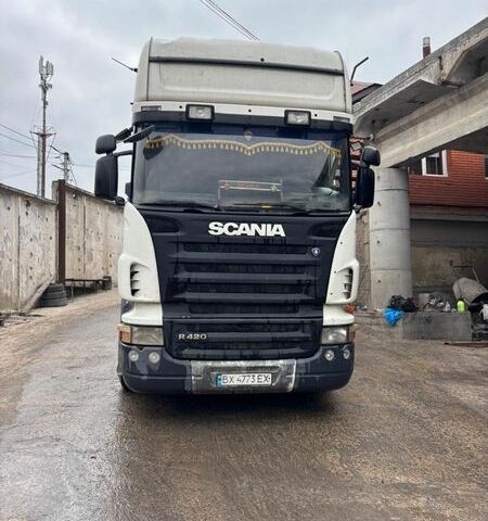Белый Сканиа Р 420, объемом двигателя 11.71 л и пробегом 1 тыс. км за 15000 $, фото 1 на Automoto.ua