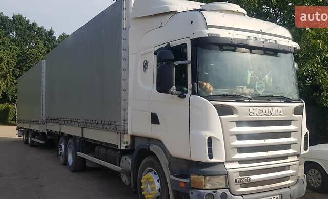 Белый Сканиа Р 420, объемом двигателя 11.7 л и пробегом 1 тыс. км за 27300 $, фото 1 на Automoto.ua