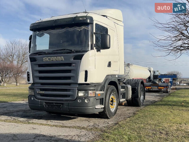 Белый Сканиа Р 420, объемом двигателя 11.7 л и пробегом 1 тыс. км за 9900 $, фото 1 на Automoto.ua