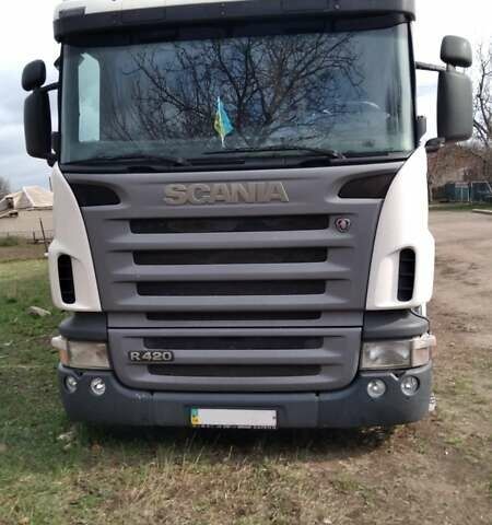 Белый Сканиа Р 420, объемом двигателя 11.71 л и пробегом 2 тыс. км за 8700 $, фото 1 на Automoto.ua