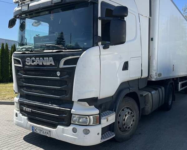 Белый Сканиа Р 420, объемом двигателя 11.71 л и пробегом 180 тыс. км за 16000 $, фото 1 на Automoto.ua