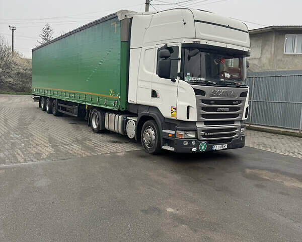 Белый Сканиа Р 420, объемом двигателя 11.71 л и пробегом 1 тыс. км за 28000 $, фото 1 на Automoto.ua