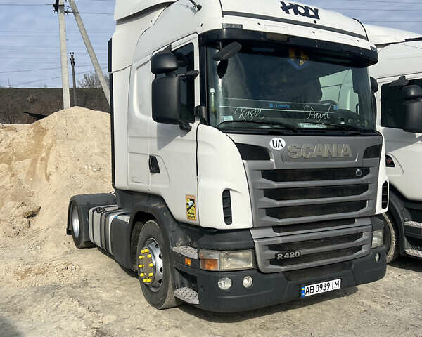 Белый Сканиа Р 420, объемом двигателя 0 л и пробегом 120 тыс. км за 16000 $, фото 1 на Automoto.ua