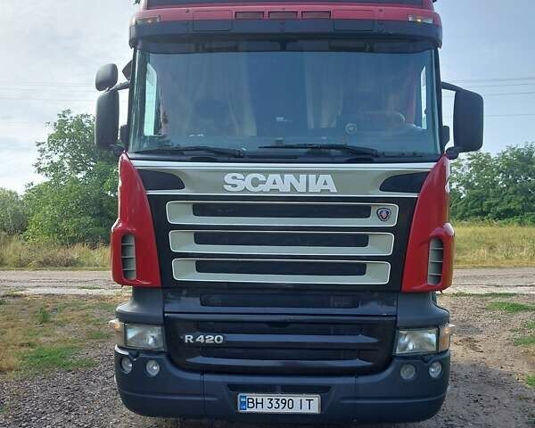 Красный Сканиа Р 420, объемом двигателя 11.7 л и пробегом 1 тыс. км за 12500 $, фото 1 на Automoto.ua