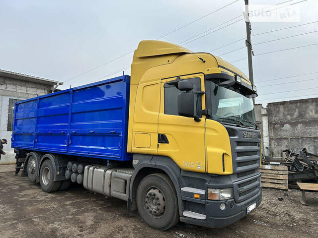 Желтый Сканиа Р 420, объемом двигателя 13 л и пробегом 459 тыс. км за 45000 $, фото 1 на Automoto.ua