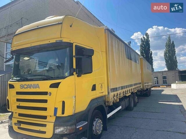 Желтый Сканиа Р 420, объемом двигателя 11.71 л и пробегом 159 тыс. км за 10300 $, фото 1 на Automoto.ua