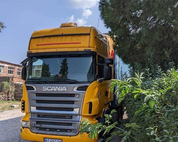 Жовтий Сканіа Р 420, об'ємом двигуна 11.7 л та пробігом 1 тис. км за 14000 $, фото 1 на Automoto.ua