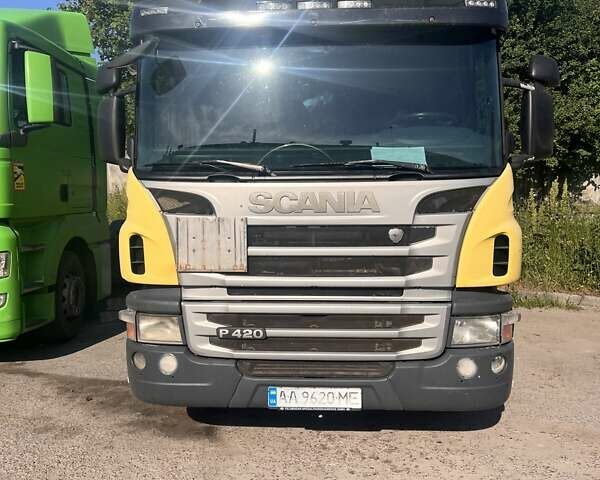 Желтый Сканиа Р 420, объемом двигателя 11.71 л и пробегом 1 тыс. км за 13300 $, фото 1 на Automoto.ua