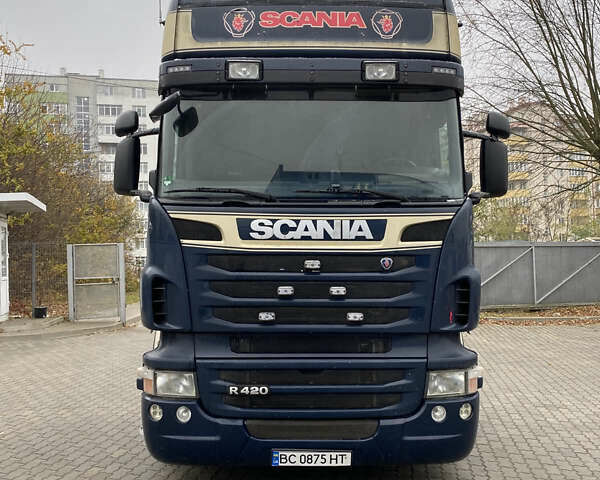 Синий Сканиа Р 420, объемом двигателя 11.71 л и пробегом 988 тыс. км за 20900 $, фото 1 на Automoto.ua
