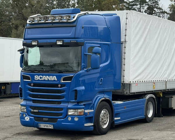 Синий Сканиа Р 420, объемом двигателя 11.71 л и пробегом 975 тыс. км за 24500 $, фото 1 на Automoto.ua