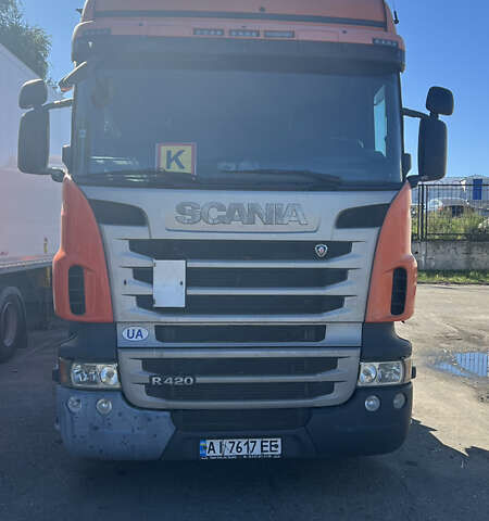 Оранжевый Сканиа Р 420, объемом двигателя 11.71 л и пробегом 978 тыс. км за 17900 $, фото 1 на Automoto.ua