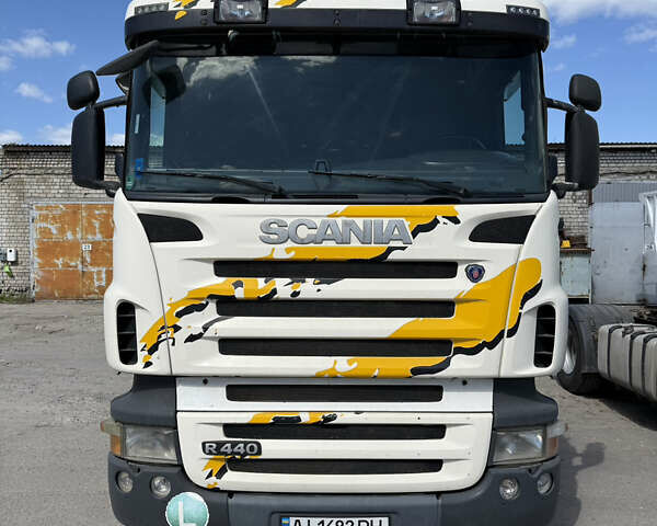 Білий Сканіа R 440, об'ємом двигуна 12.74 л та пробігом 870 тис. км за 19000 $, фото 1 на Automoto.ua