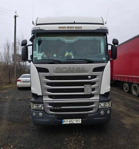 Белый Сканиа R 440, объемом двигателя 12.74 л и пробегом 1 тыс. км за 20500 $, фото 1 на Automoto.ua