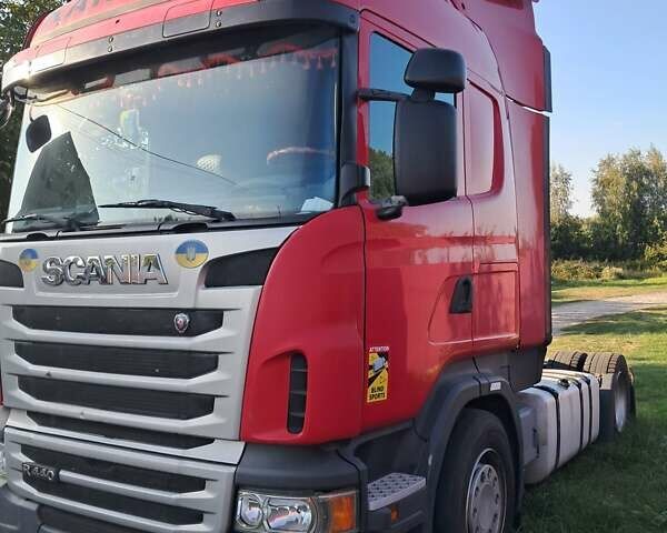 Красный Сканиа R 440, объемом двигателя 12.7 л и пробегом 1 тыс. км за 18850 $, фото 1 на Automoto.ua