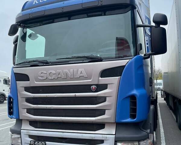 Синий Сканиа R 440, объемом двигателя 13 л и пробегом 300 тыс. км за 25469 $, фото 1 на Automoto.ua