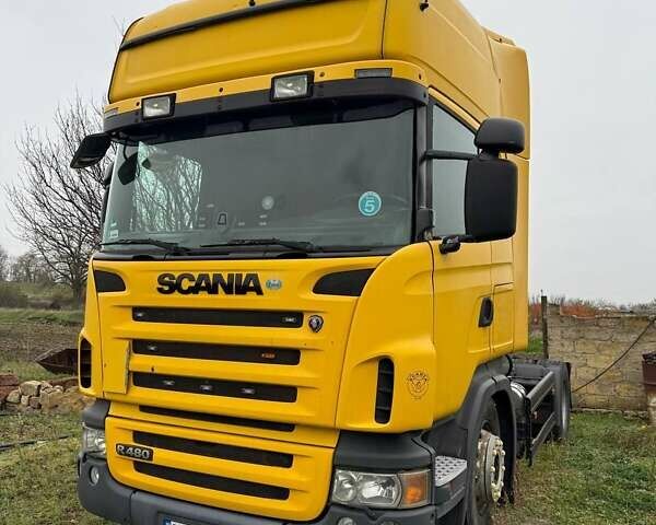 Жовтий Сканіа Р 480, об'ємом двигуна 12.74 л та пробігом 1 тис. км за 12000 $, фото 1 на Automoto.ua