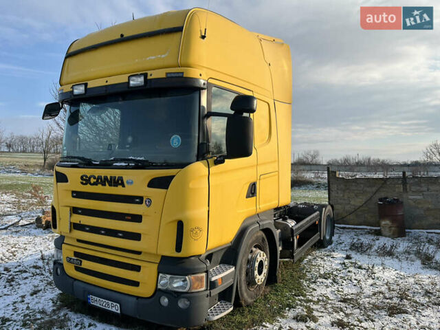 Жовтий Сканіа Р 480, об'ємом двигуна 12.74 л та пробігом 1 тис. км за 11900 $, фото 1 на Automoto.ua