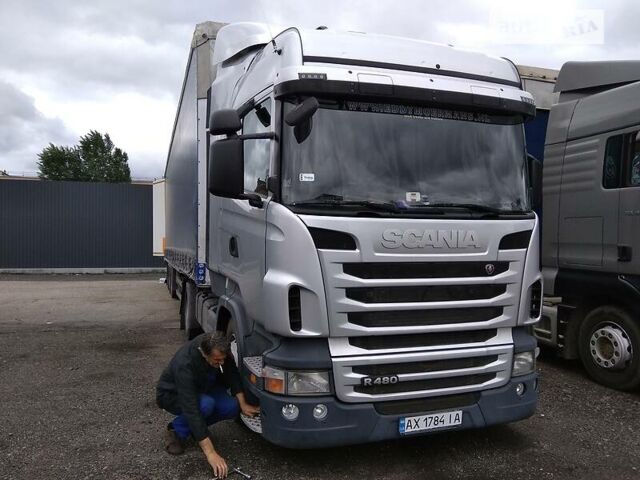 Серый Сканиа Р 480, объемом двигателя 13 л и пробегом 820 тыс. км за 19500 $, фото 1 на Automoto.ua