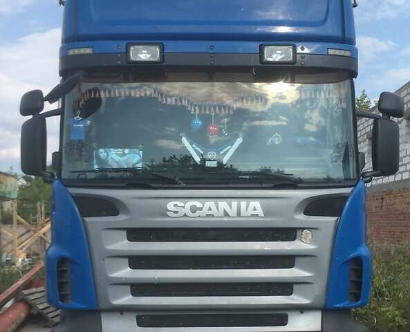 Синий Сканиа Р 480, объемом двигателя 11.7 л и пробегом 960 тыс. км за 8000 $, фото 1 на Automoto.ua