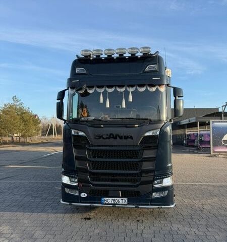 Синий Сканиа Р 500, объемом двигателя 12.74 л и пробегом 443 тыс. км за 120000 $, фото 1 на Automoto.ua