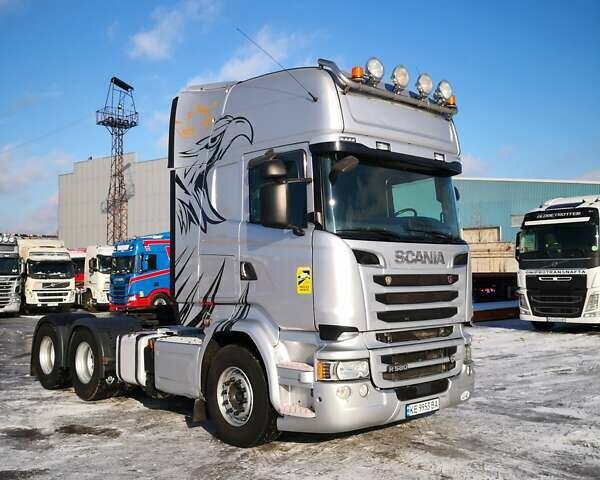 Серый Сканиа R 580, объемом двигателя 16.35 л и пробегом 708 тыс. км за 64742 $, фото 1 на Automoto.ua
