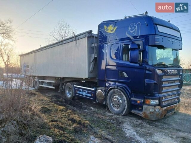 Синій Сканіа R 580, об'ємом двигуна 15.61 л та пробігом 845 тис. км за 43000 $, фото 1 на Automoto.ua