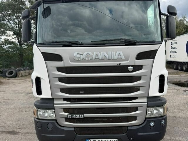 Белый Сканиа  G420, объемом двигателя 11.71 л и пробегом 2 тыс. км за 12500 $, фото 1 на Automoto.ua