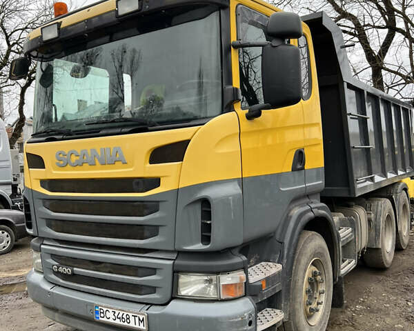 Желтый Сканиа G400, объемом двигателя 12.74 л и пробегом 300 тыс. км за 57000 $, фото 1 на Automoto.ua