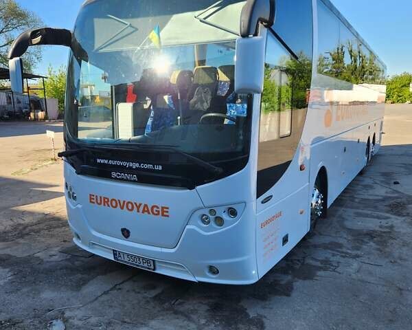 Зеленый Сканиа OmniExpress, объемом двигателя 12.7 л и пробегом 400 тыс. км за 87000 $, фото 1 на Automoto.ua