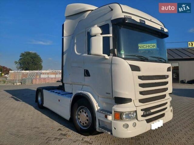 Белый Сканиа R 410, объемом двигателя 12.74 л и пробегом 945 тыс. км за 26500 $, фото 1 на Automoto.ua