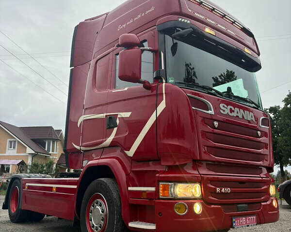 Червоний Сканіа R 410, об'ємом двигуна 12.7 л та пробігом 970 тис. км за 33500 $, фото 1 на Automoto.ua