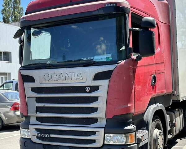 Красный Сканиа R 410, объемом двигателя 12.74 л и пробегом 885 тыс. км за 30000 $, фото 1 на Automoto.ua
