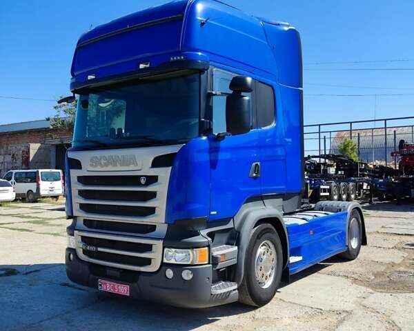 Синий Сканиа R 410, объемом двигателя 0 л и пробегом 1 тыс. км за 32128 $, фото 1 на Automoto.ua