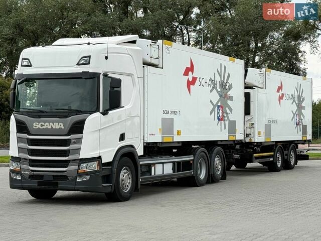 Белый Сканиа R 450, объемом двигателя 12.7 л и пробегом 532 тыс. км за 110388 $, фото 1 на Automoto.ua
