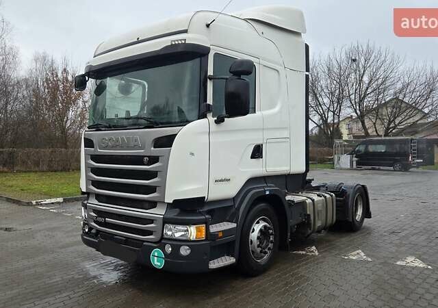 Белый Сканиа R 450, объемом двигателя 12.7 л и пробегом 860 тыс. км за 19200 $, фото 1 на Automoto.ua
