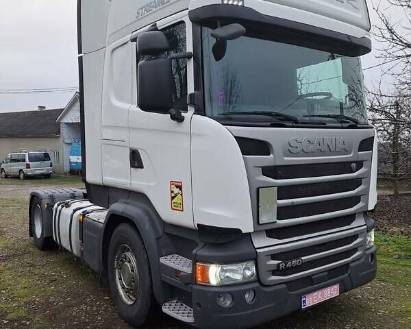 Білий Сканіа R 450, об'ємом двигуна 12.7 л та пробігом 1 тис. км за 25500 $, фото 1 на Automoto.ua