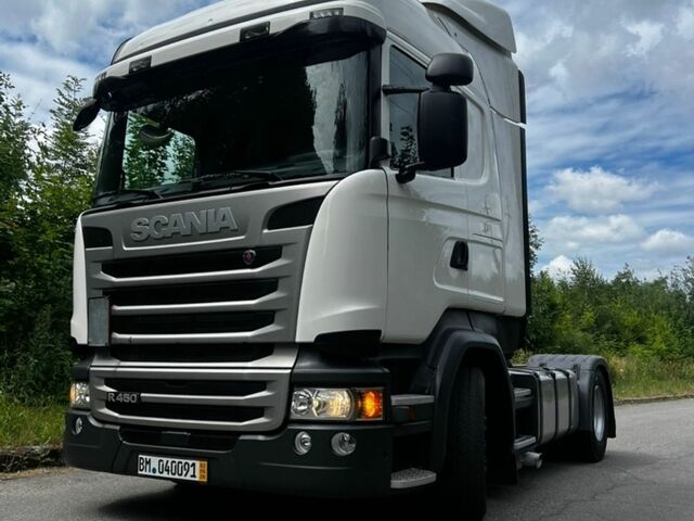 Белый Сканиа R 450, объемом двигателя 0 л и пробегом 670 тыс. км за 40166 $, фото 1 на Automoto.ua