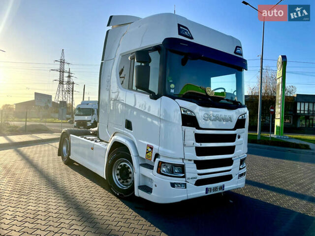 Білий Сканіа R 450, об'ємом двигуна 12 л та пробігом 820 тис. км за 48900 $, фото 1 на Automoto.ua
