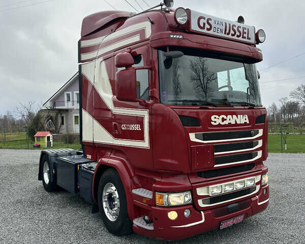 Красный Сканиа R 450, объемом двигателя 12.7 л и пробегом 990 тыс. км за 33900 $, фото 1 на Automoto.ua