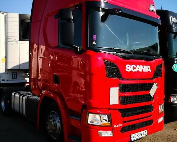 Червоний Сканіа R 450, об'ємом двигуна 12.74 л та пробігом 722 тис. км за 51546 $, фото 1 на Automoto.ua