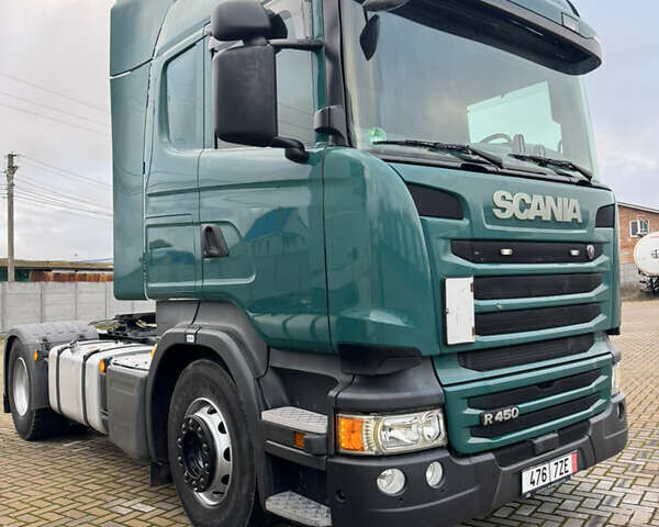 Зелений Сканіа R 450, об'ємом двигуна 12.7 л та пробігом 761 тис. км за 35000 $, фото 1 на Automoto.ua