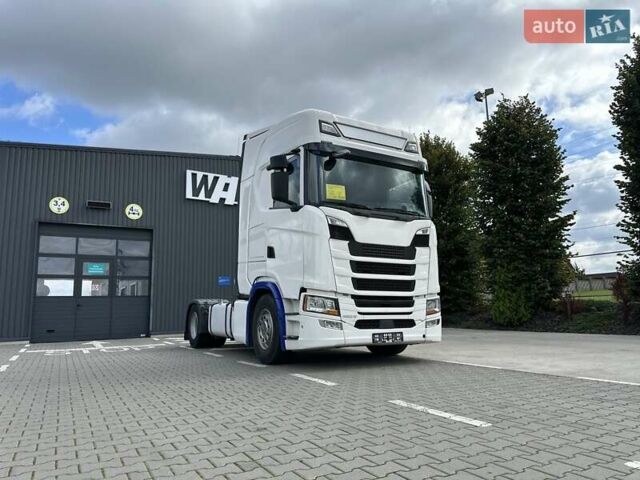 Белый Сканиа S 450, объемом двигателя 12.7 л и пробегом 898 тыс. км за 47200 $, фото 1 на Automoto.ua