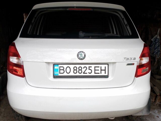 Білий Шкода Фабія, об'ємом двигуна 1.2 л та пробігом 63 тис. км за 5953 $, фото 1 на Automoto.ua