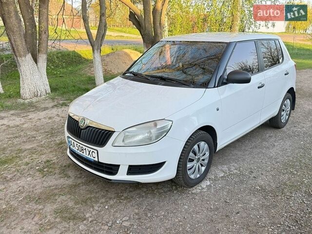 Белый Шкода Фабия, объемом двигателя 1.39 л и пробегом 205 тыс. км за 4400 $, фото 1 на Automoto.ua