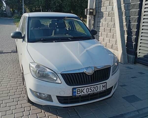 Белый Шкода Фабия, объемом двигателя 1.2 л и пробегом 157 тыс. км за 4000 $, фото 1 на Automoto.ua