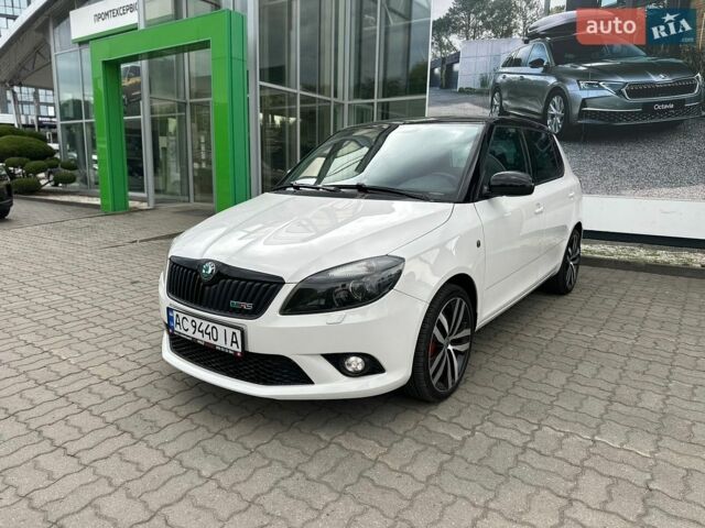 Білий Шкода Фабія, об'ємом двигуна 1.4 л та пробігом 163 тис. км за 9777 $, фото 1 на Automoto.ua