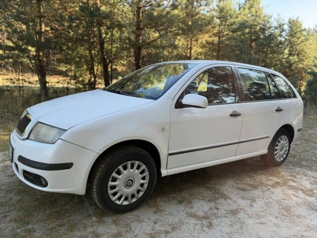 Білий Шкода Фабія, об'ємом двигуна 1.2 л та пробігом 217 тис. км за 3464 $, фото 1 на Automoto.ua