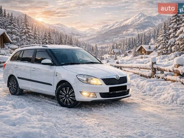 Белый Шкода Фабия, объемом двигателя 1.2 л и пробегом 270 тыс. км за 5500 $, фото 1 на Automoto.ua