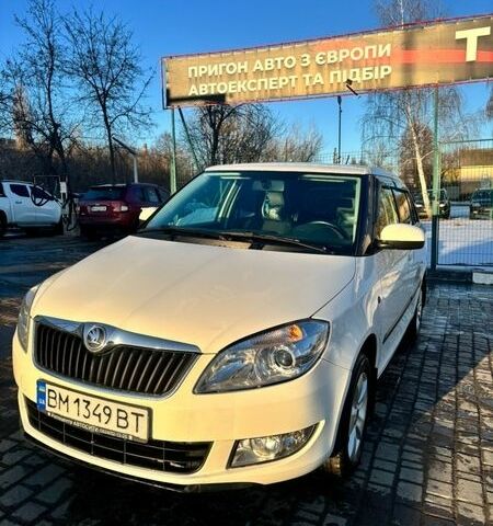 Білий Шкода Фабія, об'ємом двигуна 1.39 л та пробігом 123 тис. км за 6500 $, фото 1 на Automoto.ua