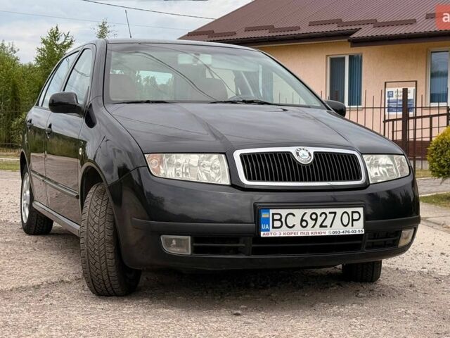 Черный Шкода Фабия, объемом двигателя 1.9 л и пробегом 273 тыс. км за 4050 $, фото 1 на Automoto.ua